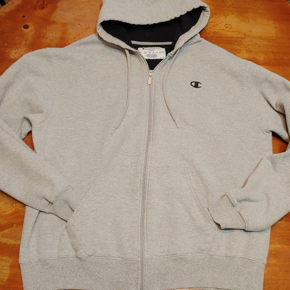 Champion Zip Up Hoodie Jacket